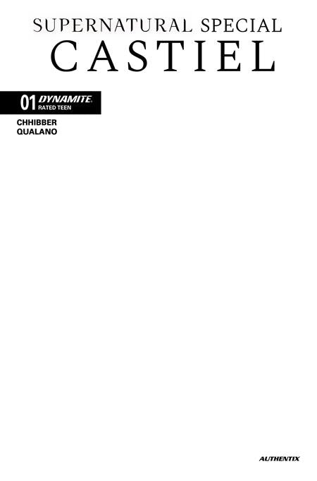 SUPERNATURAL SPECIAL CASTIEL #1 (ONE SHOT) (Limit 1 Per Cover) (rel:06/10)~