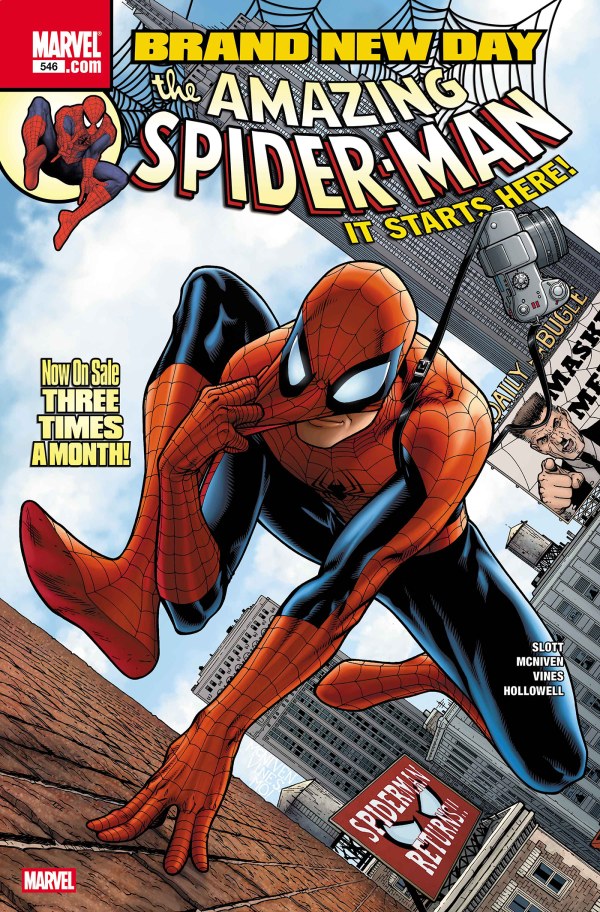 AMAZING SPIDER-MAN #546 FACSIMILE EDITION (Limit 2 Per Cover) (rel:06/10)~