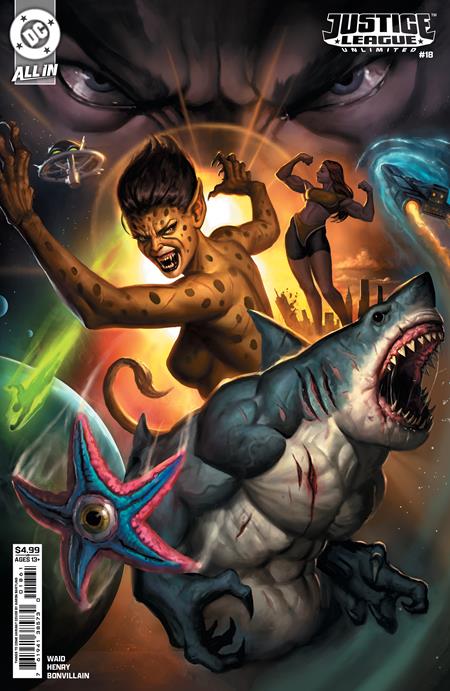 JUSTICE LEAGUE UNLIMITED #18 (DC K.O.) (Limit 2 Per Cover) (rel:04/22)~