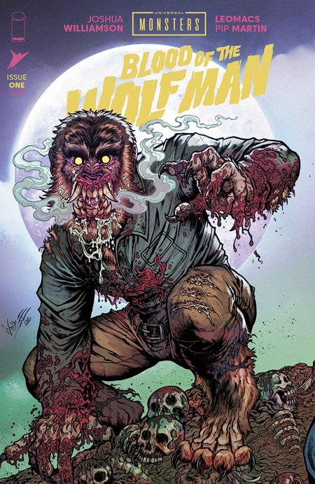 UNIVERSAL MONSTERS BLOOD OF THE WOLF MAN #1 (OF 4) (Limit 1 Per Customer) CVR C INC 1:10 MARIA WOLF & MIKE SPICER VAR (rel:06/24)