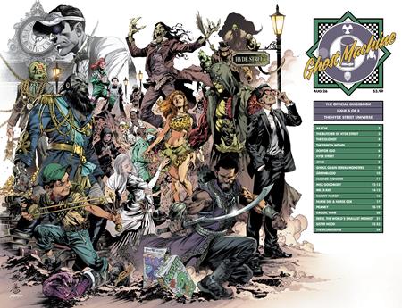 GHOST MACHINE THE OFFICIAL GUIDEBOOK #5 (OF 5) (Limit 2 Per Cover) (rel:08/05)