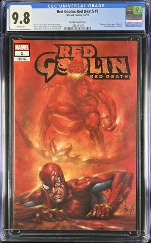 Red Goblin: Red Death 1 Parrillo Variant Cover CGC 9.8