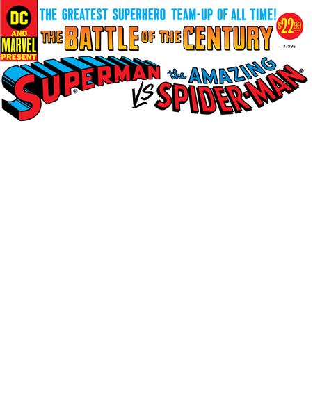 50TH ANNIVERSARY TREASURY EDITION (Limit 2 Per Cover) SUPERMAN VS THE AMAZING SPIDER-MAN #1 FACSIMILE EDITION (rel:01/07)