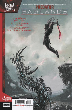 PREDATOR: BADLANDS #1 JUAN FERREYRA 2ND PRINTING VARIANT (Limit 2 Per Cover) (rel:01/14)~