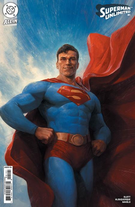 SUPERMAN UNLIMITED #1 CVR J INC 1:25 DAVE RAPOZA CARD STOCK VAR (rel:05/21)