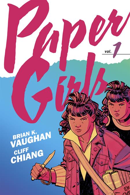 PAPER GIRLS BACKPACK EDITION TP VOL 01 CLIFF CHIANG CVR (Limit 2 Per Cover) (rel:10/29)