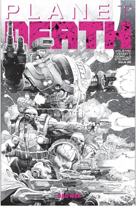 PLANET DEATH #0 (OF 4) 3RD PTG (Limit 1 Per Cover) (rel:11/18)