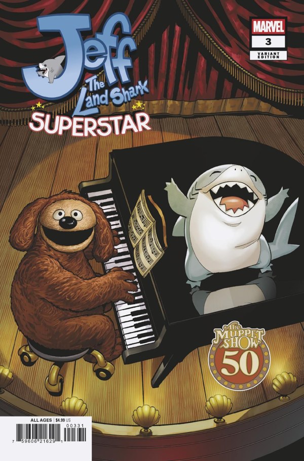 JEFF THE LAND SHARK: SUPERSTAR #3 (Limit 2 Per Cover) (rel:09/16)