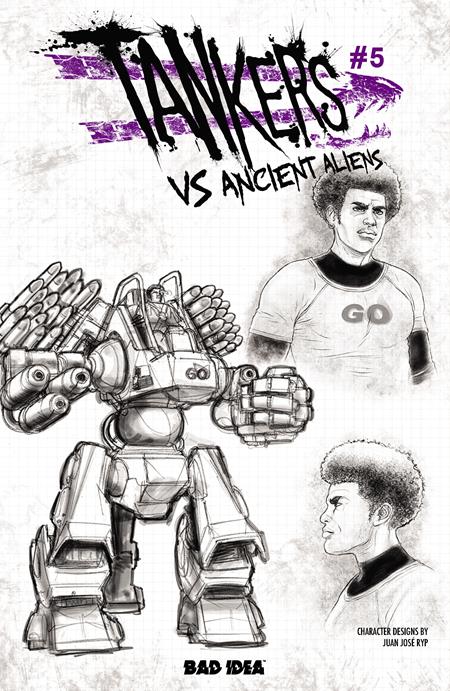 TANKERS VS ANCIENT ALIENS #5 (OF 5) (Limit 2 Per Cover) (rel:10/21)