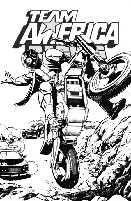 TEAM AMERICA RACING FULL THROTTLE EDITION #1 (ONE SHOT) (Limit 1 Per Cover) (rel:07/01)