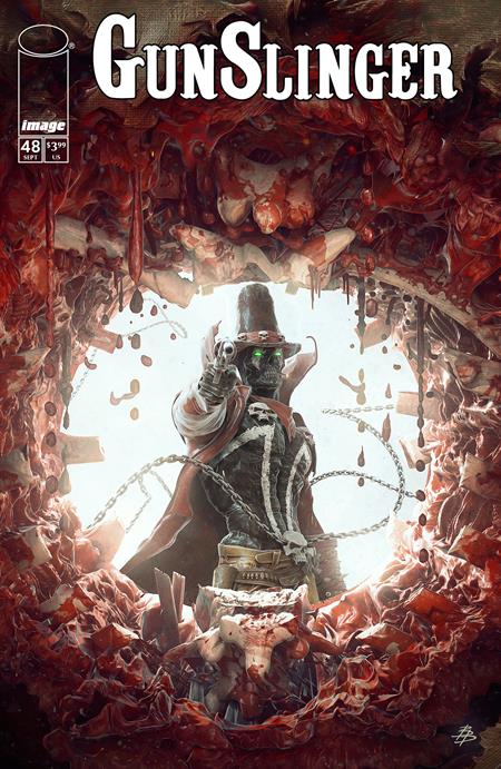 GUNSLINGER SPAWN #48 (Limit 2 Per Cover) (rel:10/22)~