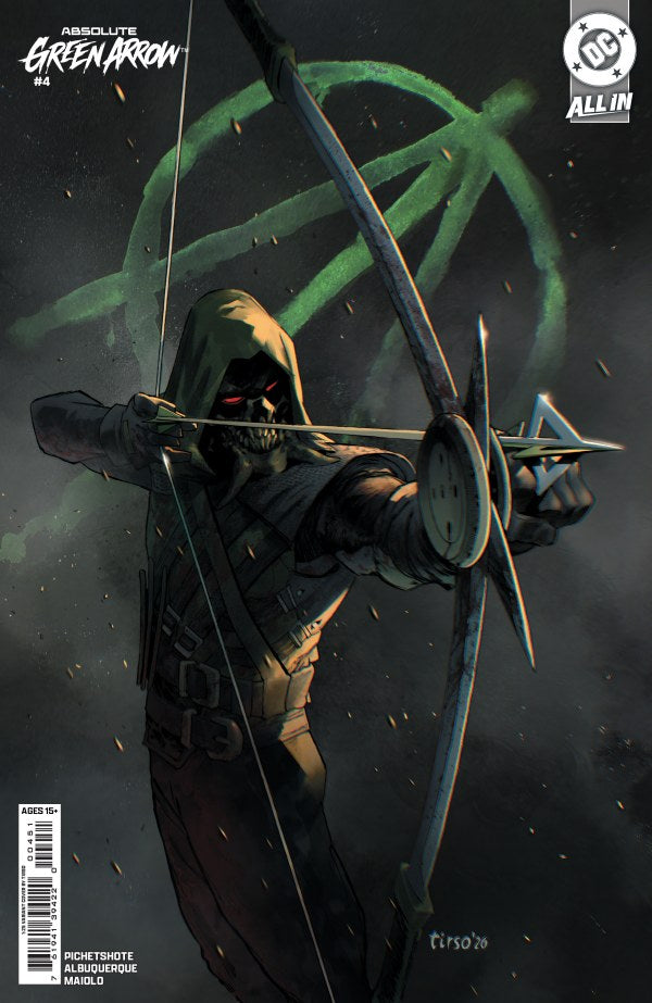 ABSOLUTE GREEN ARROW #4 (OF 6) (Limit 1 Per Customer) CVR E INC 1:25 TIRSO CONS CARD STOCK VAR (rel:08/19)