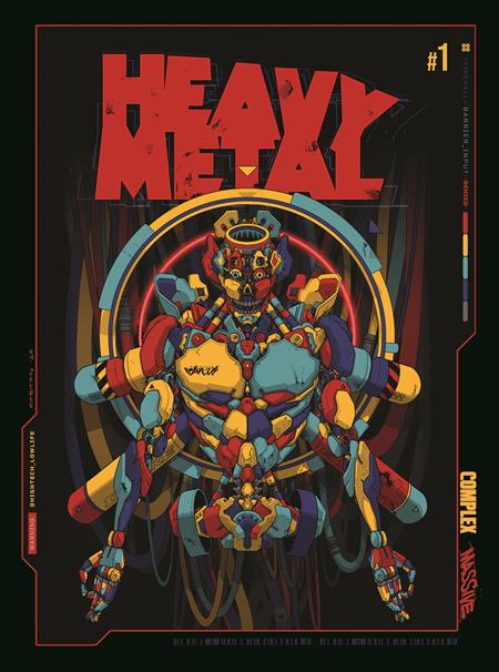 HEAVY METAL MAGAZINE #1 HC LIMITED EDITION (MR) (Limit 2 Per Cover) (rel:06/10)