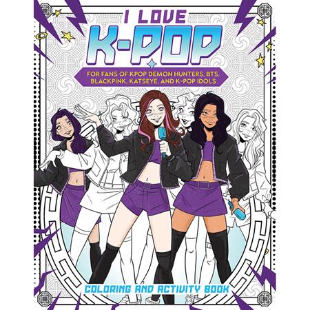 I LOVE K-POP TP COLORING AND ACTIVITY BOOK (Limit 1 Per Cover) (rel:08/05)