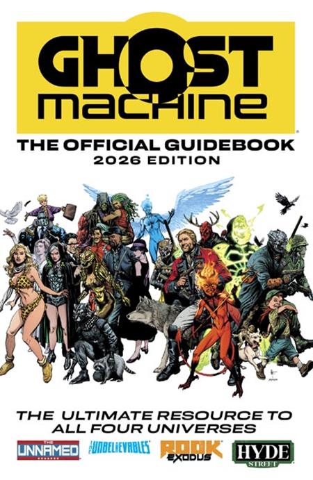 GHOST MACHINE GUIDEBOOK TP (Limit 1 Per Cover) (rel:11/11)