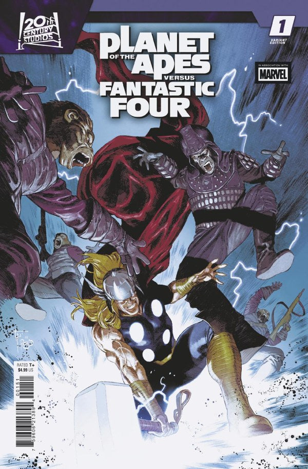 PLANET OF THE APES VS. FANTASTIC FOUR #1 (Limit 2 Per Cover) (rel:02/04)