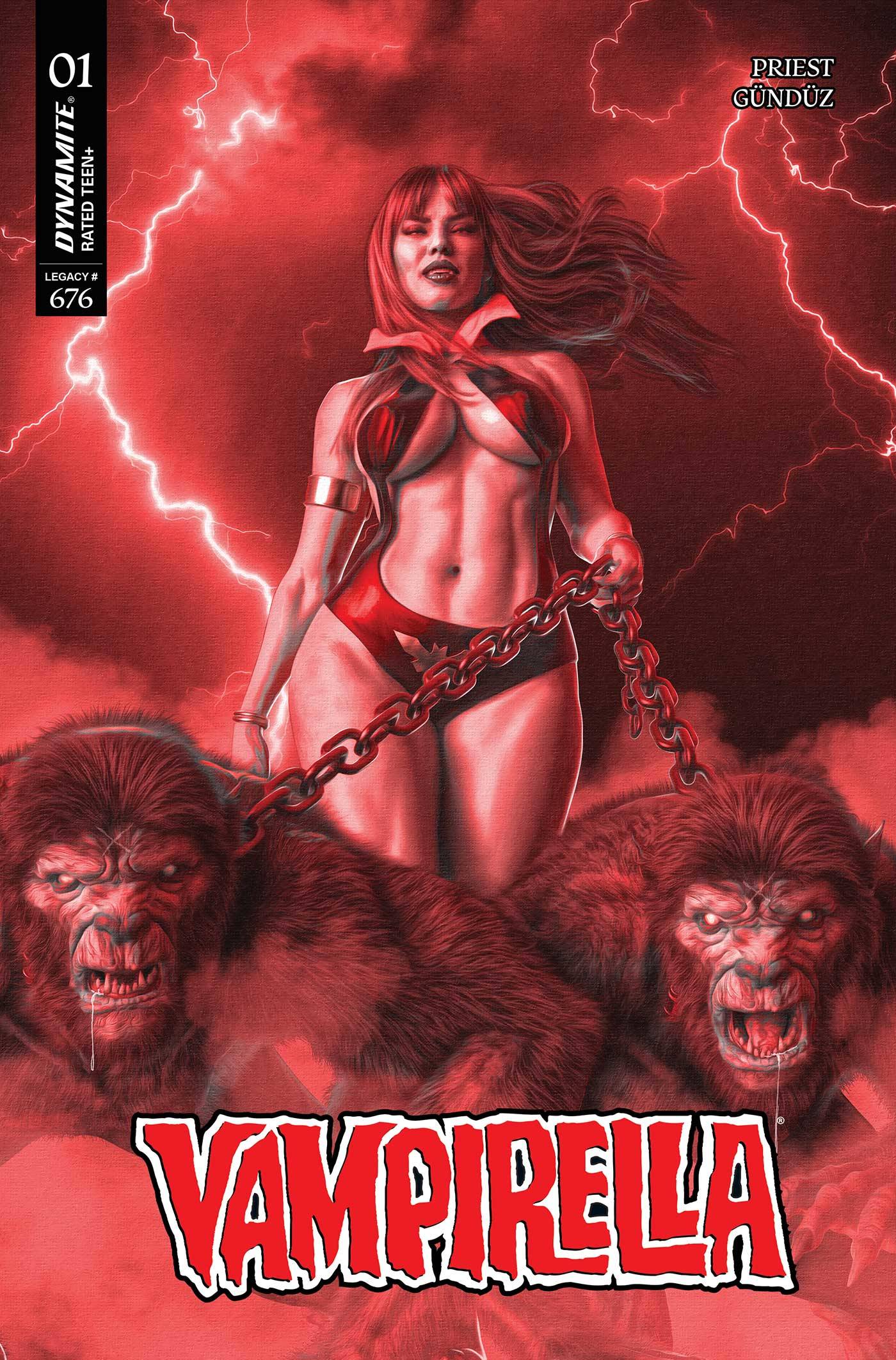VAMPIRELLA (2025) #1 CVR ZF FOC 10 COPY INCV SPEARS RED (rel:03/26)~