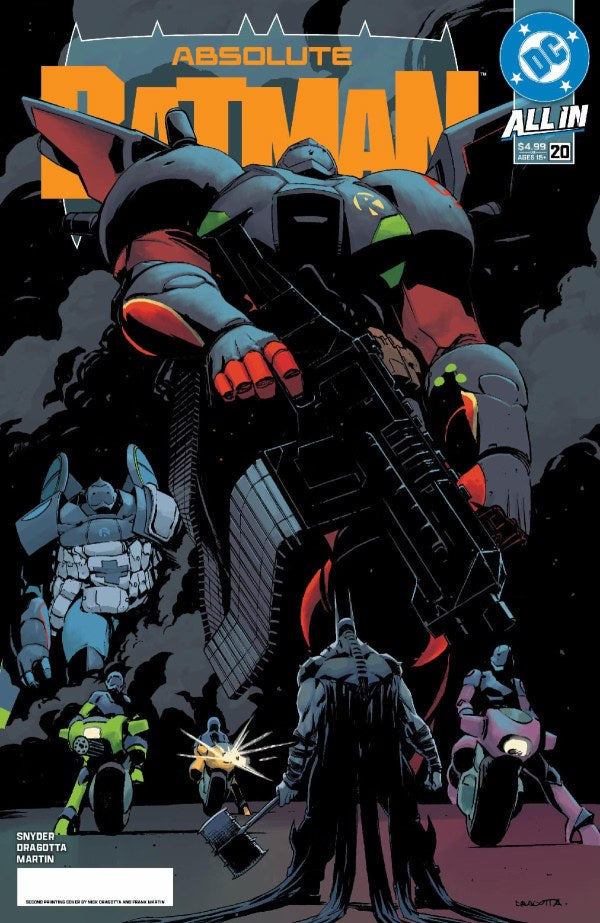 Absolute Batman #20 2nd Printing (Limit 2 Per Cover) (rel:06/03)