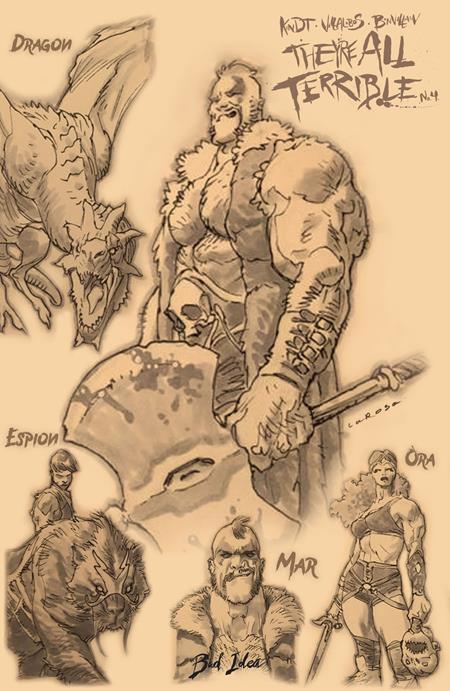 THEYRE ALL TERRIBLE #4 (OF 4) (Limit 2 Per Cover) (rel:01/21)