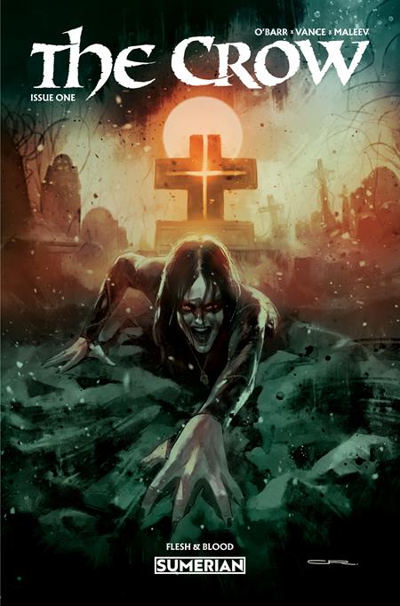 CROW FLESH AND BLOOD #1 CVR E INC 1:10 CHRISTIAN ROSADO VAR (MR) (Limit 1 Per Customer) (rel:10/07)