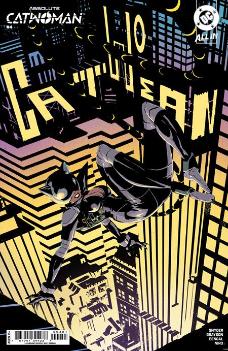 ABSOLUTE CATWOMAN #4 (OF 6) (Limit 1 Per Customer) CVR E INC 1:25 RILEY ROSSMO CARD STOCK VAR (rel:10/28)