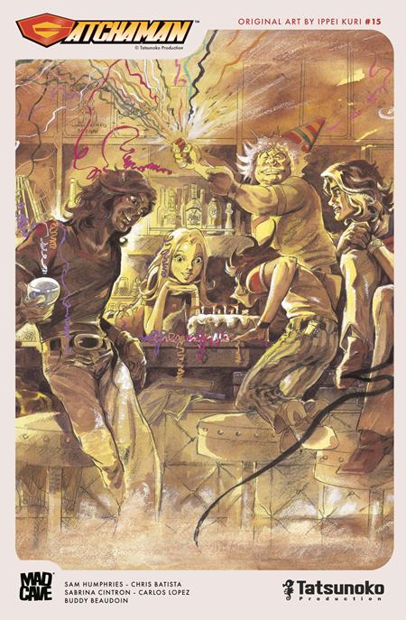 GATCHAMAN #15 (Limit 2 Per Cover) (rel:12/24)