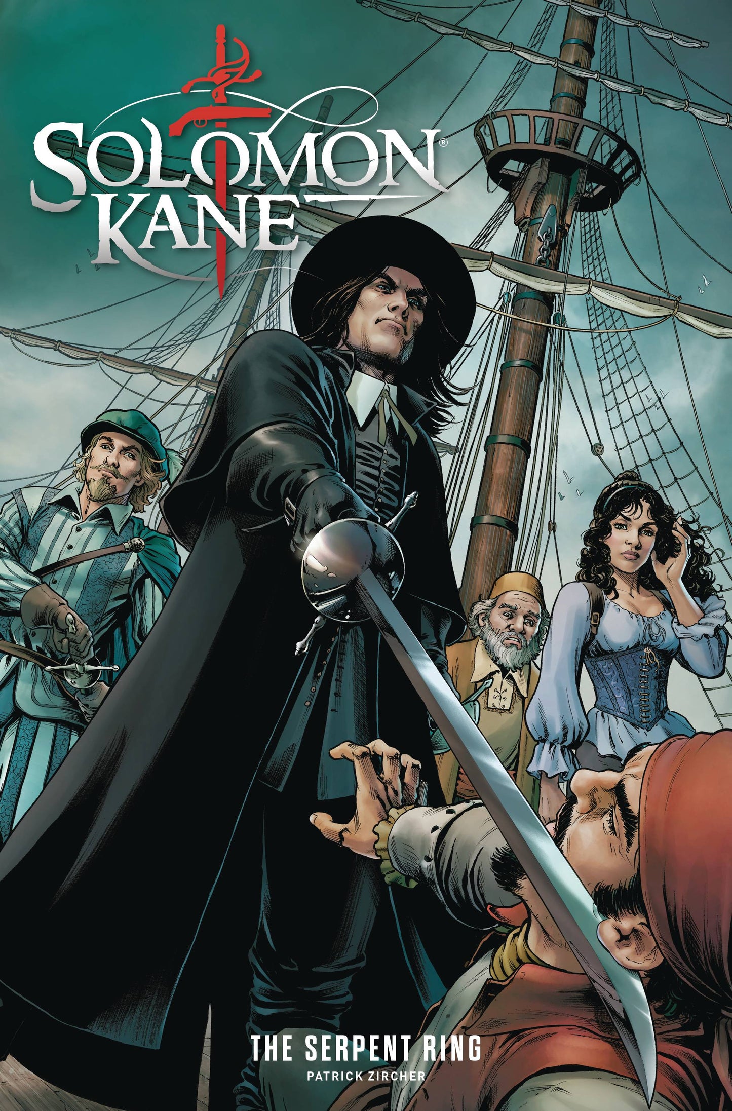 SOLOMON KANE SERPENT RING #2 (Limit 2 Per Cover) (rel:04/23)~