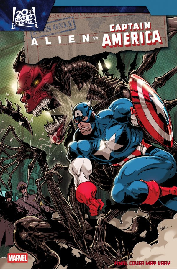 ALIEN VS. CAPTAIN AMERICA #4 (Limit 2 Per Cover) (rel:02/11)~