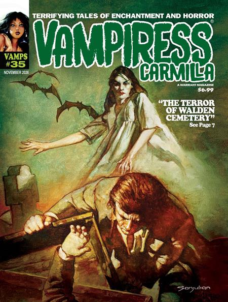 VAMPIRESS CARMILLA MAGAZINE #35 (Limit 2 Per Cover) (rel:08/26)