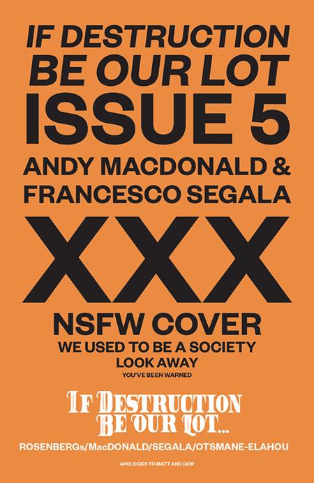 IF DESTRUCTION BE OUR LOT #5 (MR) (Limit 1 Per Cover) (rel:10/21)