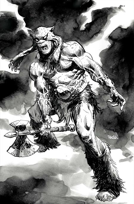FIRE AND ICE DARKWOLF #5 CVR O INC 1:10 DAN PANOSIAN LINE ART VIRGIN VAR (Limit 1 Per Customer) (rel:11/11)