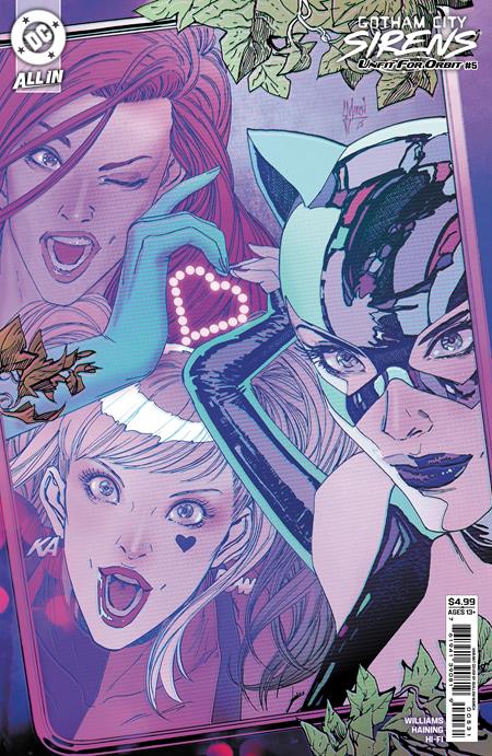 GOTHAM CITY SIRENS UNFIT FOR ORBIT #5 (OF 5) (Limit 2 Per Cover) (rel:07/30)~