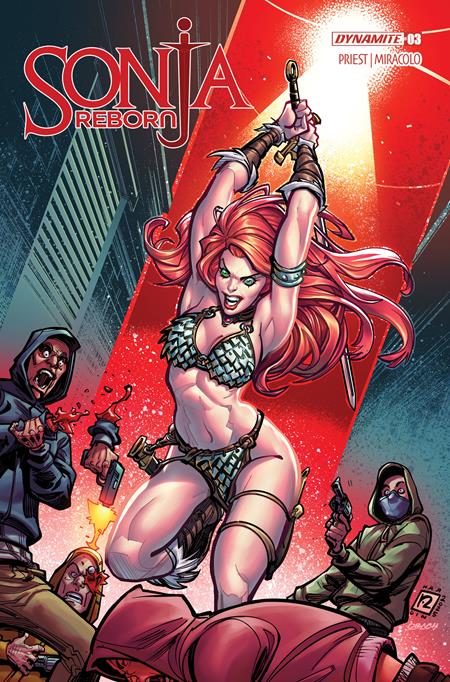 SONJA REBORN #3 (Limit 2 Per Cover) (rel:10/22)