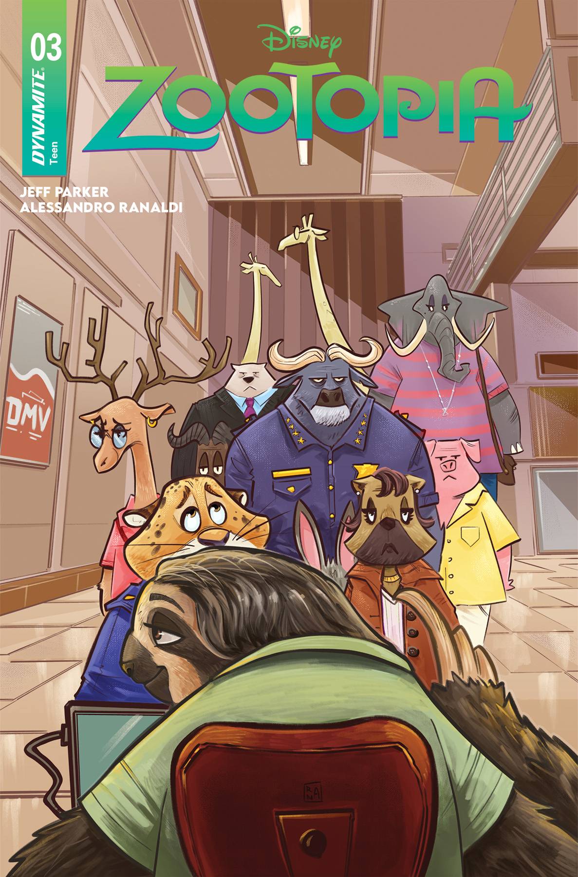 ZOOTOPIA #3 (Limit 2 Per Cover) (rel:05/07)~