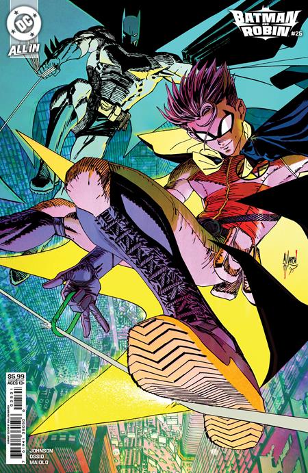 BATMAN AND ROBIN #25 (Limit 2 Per Cover) (rel:09/10) CVR F VARIANT (rel:09/17)