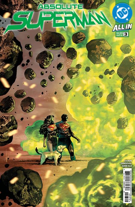 ABSOLUTE SUPERMAN #3 Second Printing (Limit 2 Per Cover) (rel:07/09)~