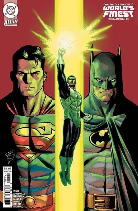 BATMAN SUPERMAN WORLDS FINEST 2025 ANNUAL #1 (ONE SHOT) (Limit 2 Per Cover) (rel:04/30)~