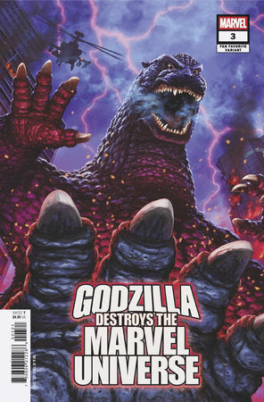 GODZILLA DESTROYS THE MARVEL UNIVERSE #3 (Limit 2 Per Cover) (rel:09/24)