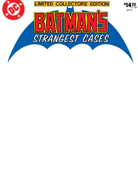 LIMITED COLLECTORS EDITION #59 BATMANS STRANGEST CASES FACSIMILE EDITION Treasury size (rel:03/26)~