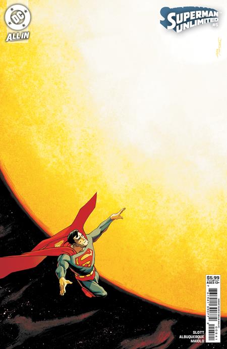 SUPERMAN UNLIMITED #5 (Limit 2 Per Cover) (rel:09/24)