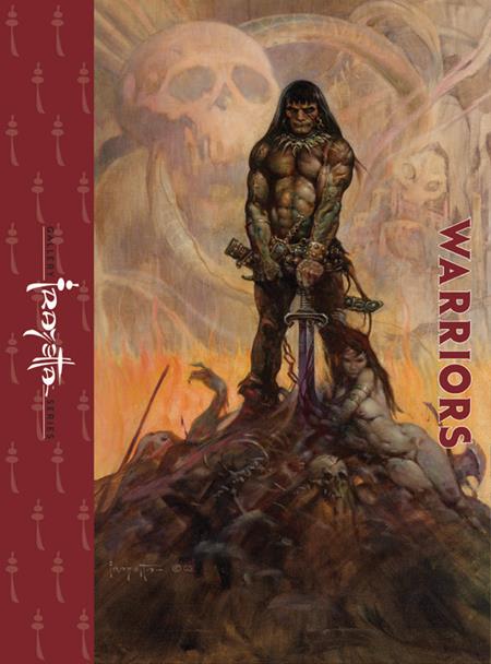 FRAZETTA GALLERY SERIES WARRIORS TP VOL 01 (Limit 2 Per Cover) (rel:10/22)
