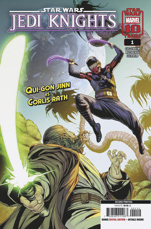 STAR WARS: JEDI KNIGHTS #1 MADIBEK MUSABEKOV 2ND PRINTING VARIANT (rel:04/16)~