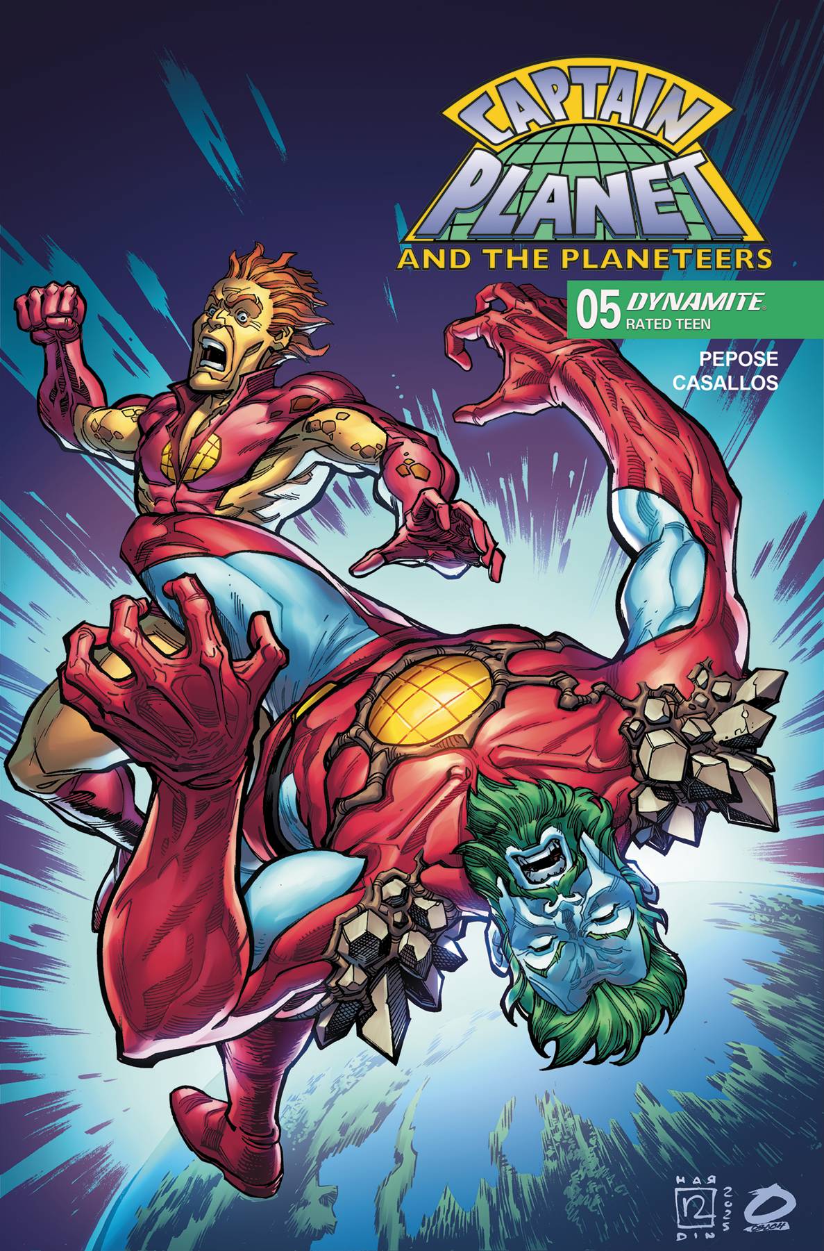 CAPTAIN PLANET #5 (Limit 2 Per Cover) (rel:09/17)