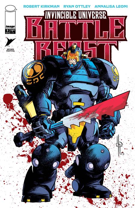 INVINCIBLE UNIVERSE BATTLE BEAST #3 2ND PTG (Limit 2 Per Cover) (rel:09/24)~