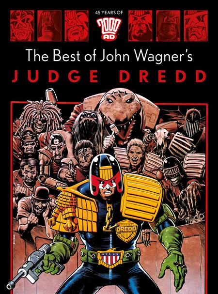 BEST OF JOHN WAGNERS JUDGE DREDD HC (Limit 2 Per Cover) (rel:08/06)