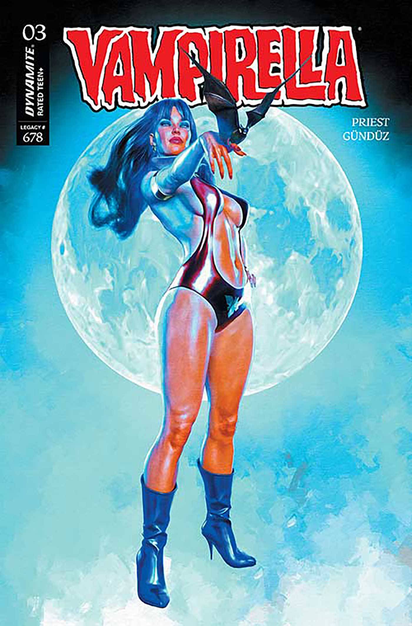 VAMPIRELLA (2025) #3 CVR V MARK SPEARS MOON ORIGINAL FOC BONUS VAR (Limit 2 Per Cover) (rel:07/16)