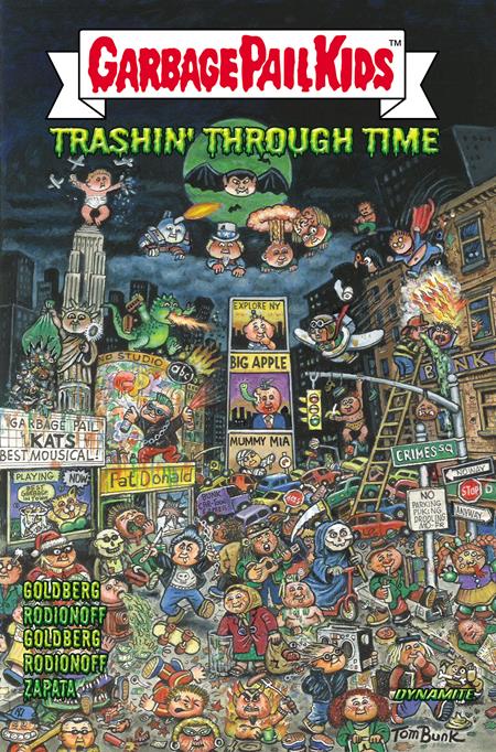 GARBAGE PAIL KIDS TRASHIN THROUGH TIME HC (Limit 2 Per Cover) (rel:01/14)