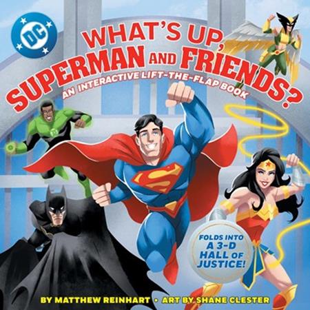 WHATS UP SUPERMAN AND FRIENDS HC A POP MAGIC BOOK (Limit 2 Per Cover) (rel:10/15)
