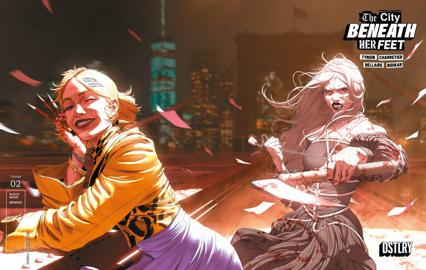 THE CITY BENEATH HER FEET #2 (Limit 2 Per Cover) (rel:11/12)