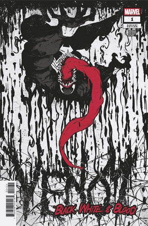 VENOM: BLACK, WHITE & BLOOD #1 (Limit 2 Per Cover) (rel:08/20)~